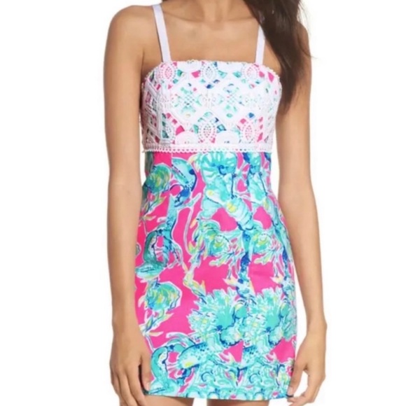 Lilly Pulitzer Dresses & Skirts - NWT Lilly Pulitzer Brynn Convertible Strap Dress